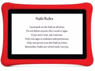 Nabi Rules