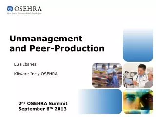 Unmanagement and Peer-Production