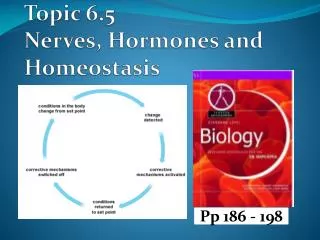 Topic 6.5 Nerves, Hormones and Homeostasis