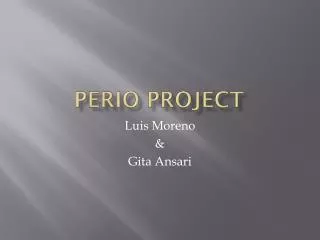 Perio Project