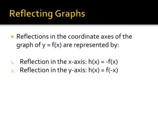 Reflecting Graphs