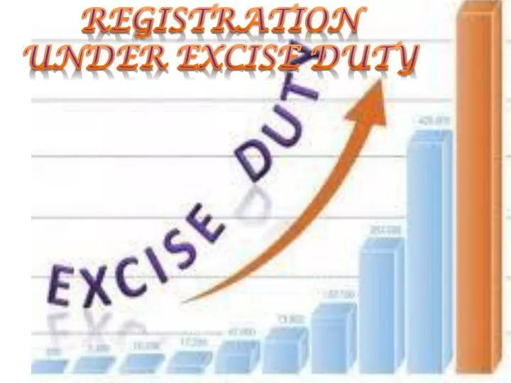 registration under excise duty
