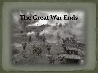 The Great War Ends