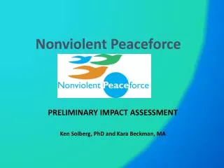 Nonviolent Peaceforce