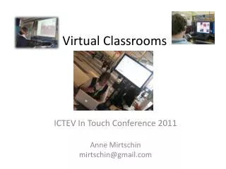 Virtual Classrooms