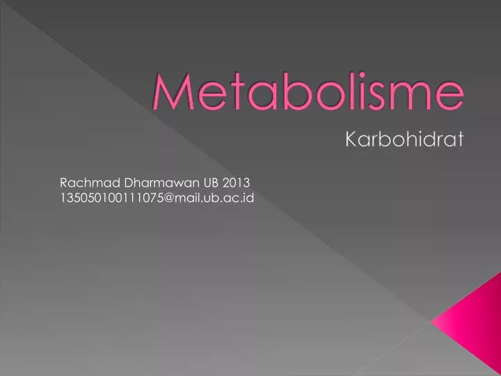 metabolisme