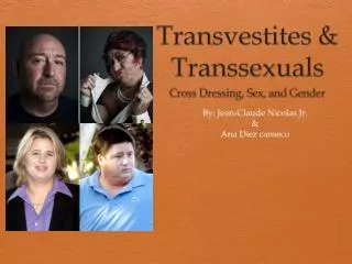 Transvestites &amp; Transsexuals