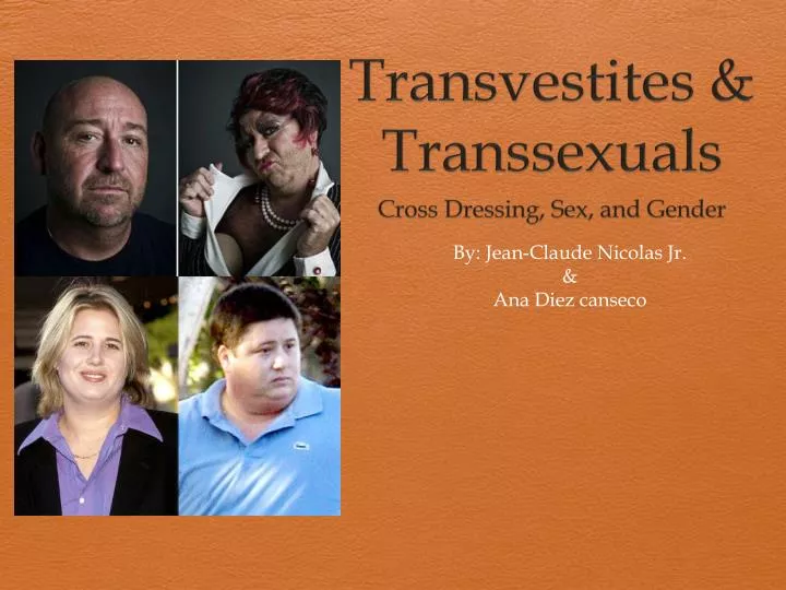 transvestites transsexuals