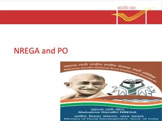 NREGA and PO