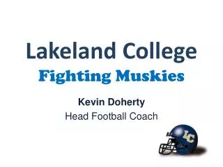 Lakeland College Fighting Muskies