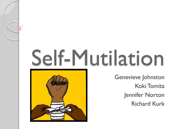 self mutilation