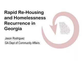 Rapid Re-Housing and Homelessness Recurrence in Georgia