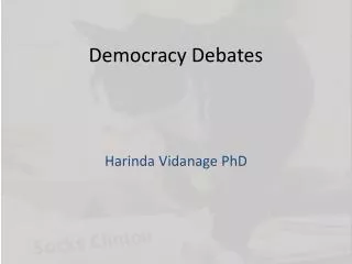 Democracy Debates