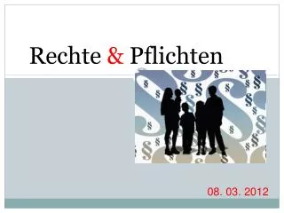 rechte pflichten