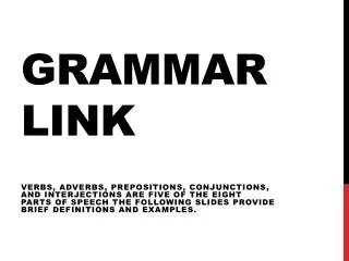Grammar Link