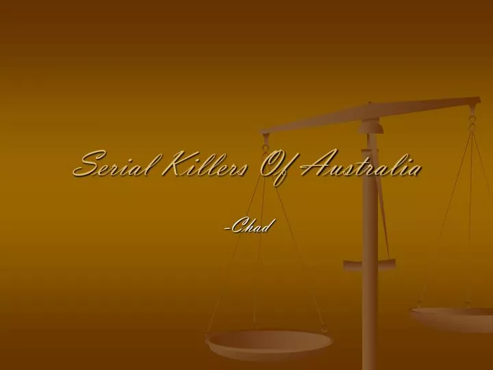 serial killers of australia