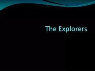 the explorers