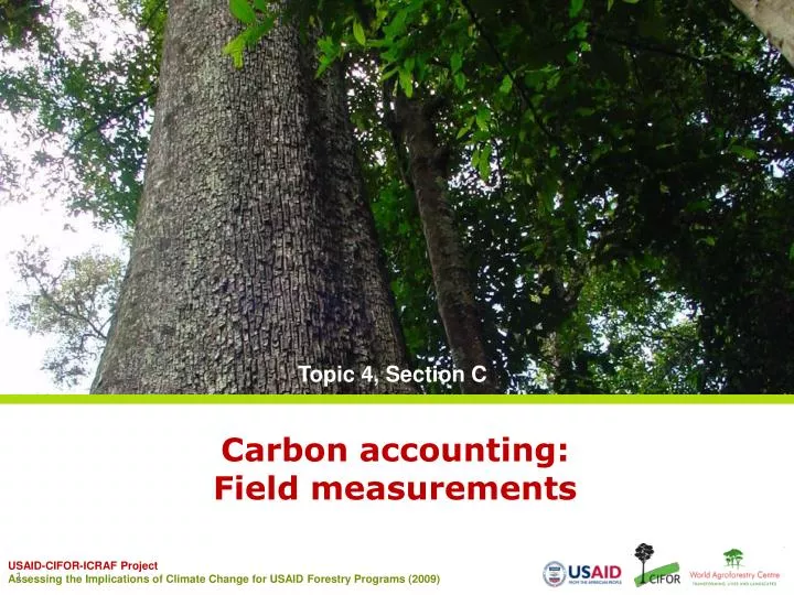 carbon accounting field measurements