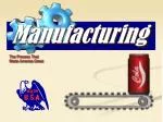 Manufacturing - slide 1