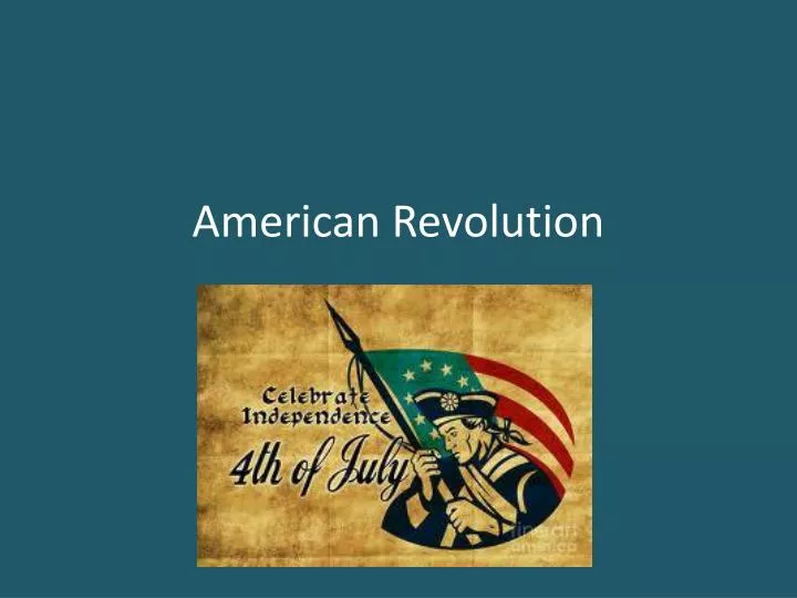 american revolution