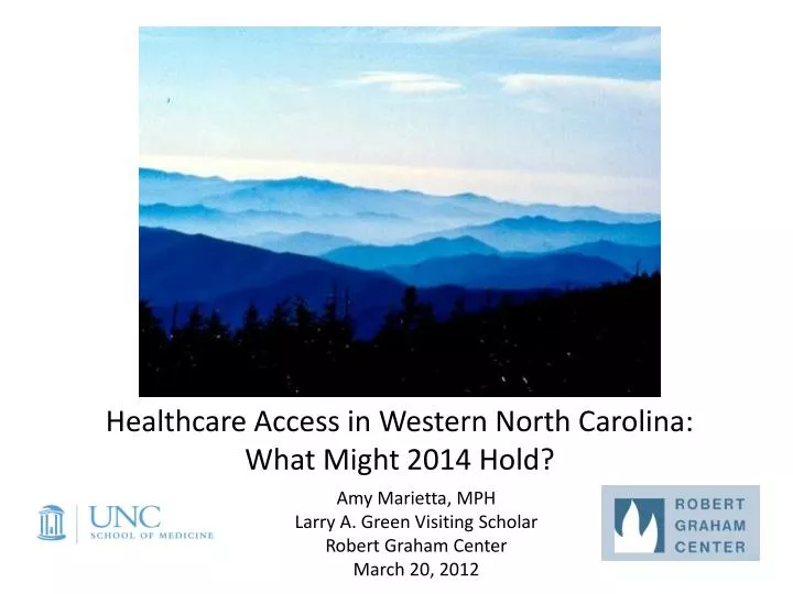 healthcare access in western north carolina what might 2014 hold