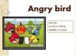 Angry bird - slide 1