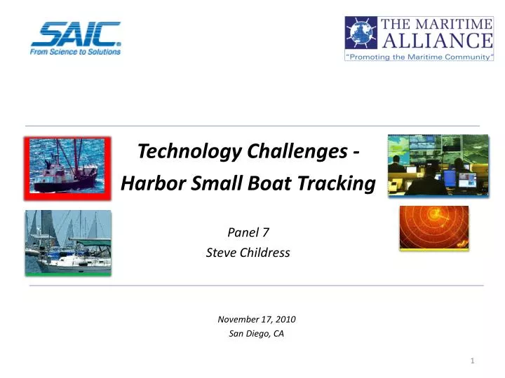 technology challenges harbor small boat tracking panel 7 steve childress