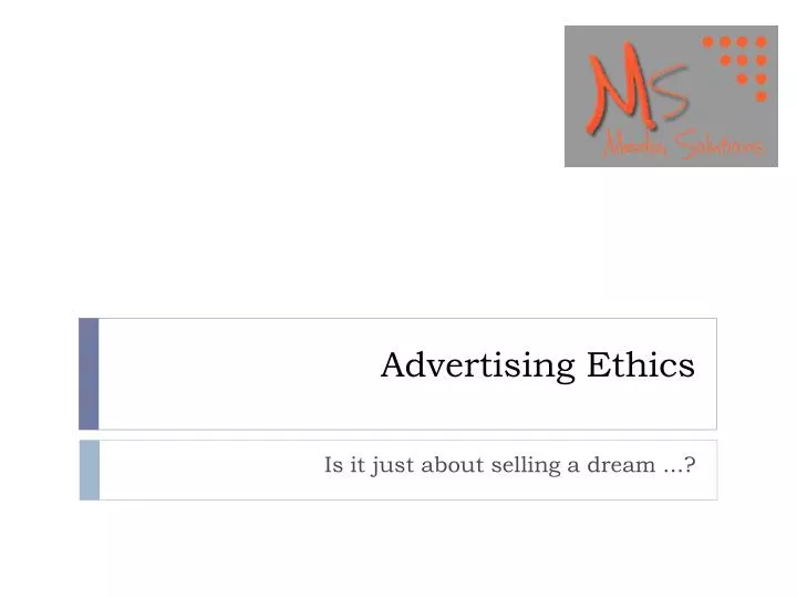 advertising ethics