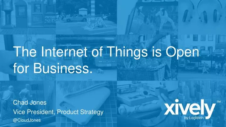 the internet of things is open for business