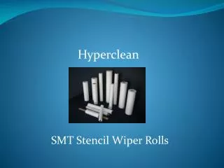 SMT Stencil Wiper Rolls