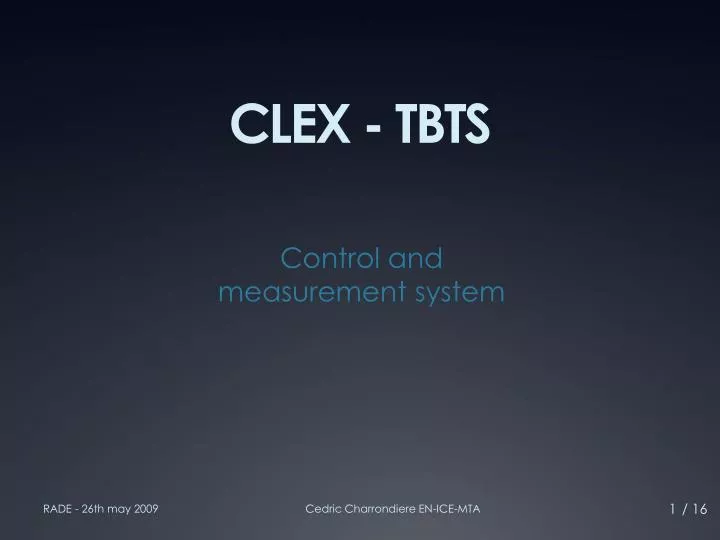 clex tbts