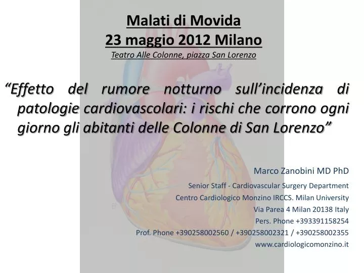malati di movida 23 maggio 2012 milano teatro alle colonne piazza san lorenzo