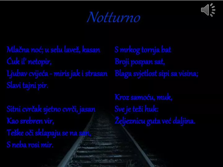 notturno