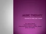 Music Therapy - slide 1
