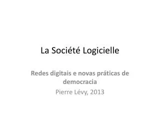 la soci t logicielle