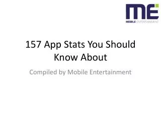157 App Stats You Should Know About