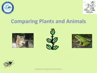 Comparing Plants and Animals
