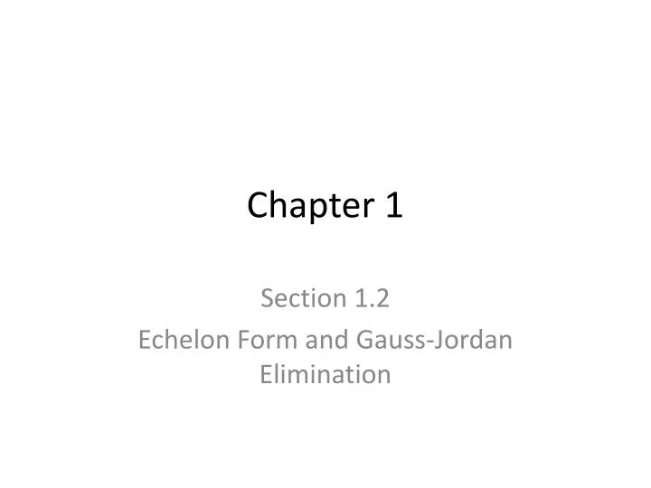 chapter 1