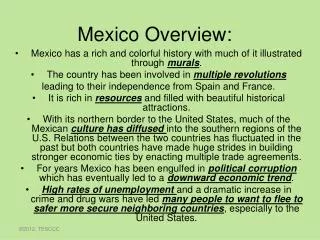 Mexico Overview: