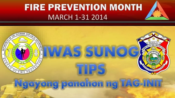 fire prevention month