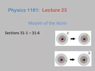 Models of the Atom