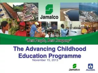 The Advancing Childhood Education Programme