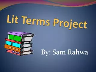 Lit Terms Project