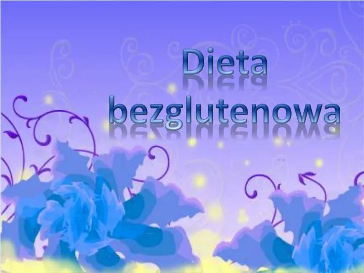 dieta bezglutenowa