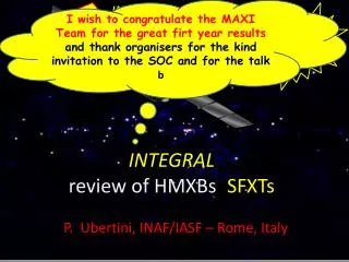 INTEGRAL review of HMXBs : SFXTs