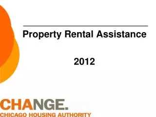 Property Rental Assistance 2012