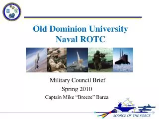 Old Dominion University Naval ROTC