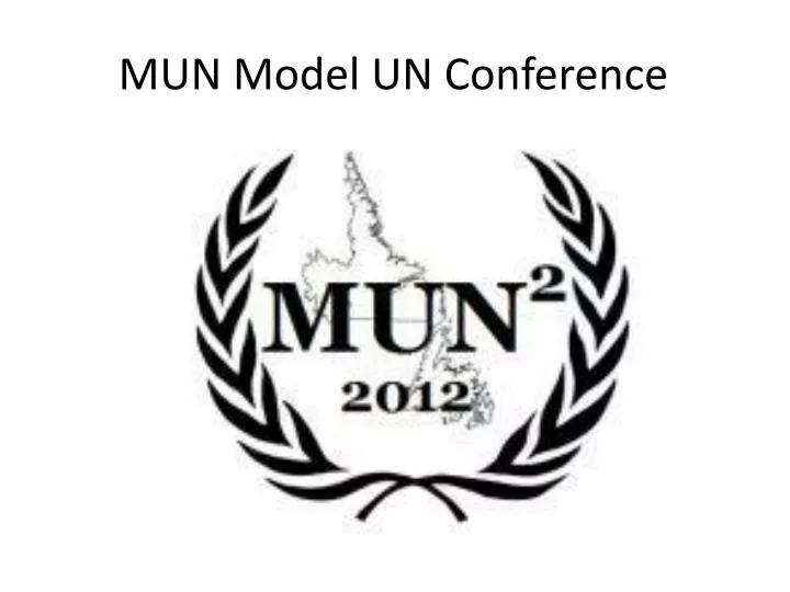 mun model un conference