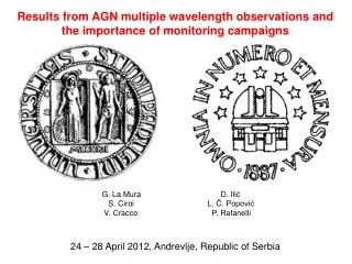 Results from AGN multiple wavelength observations and the importance of monitoring campaigns