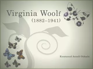 virginia wool f 1882 1941